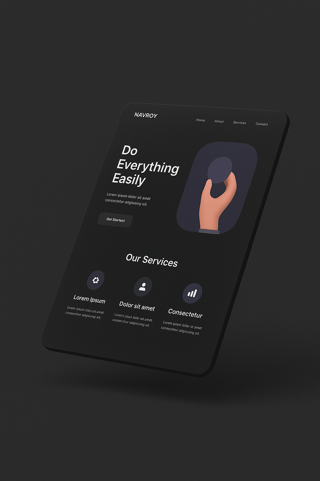 UI Mockup