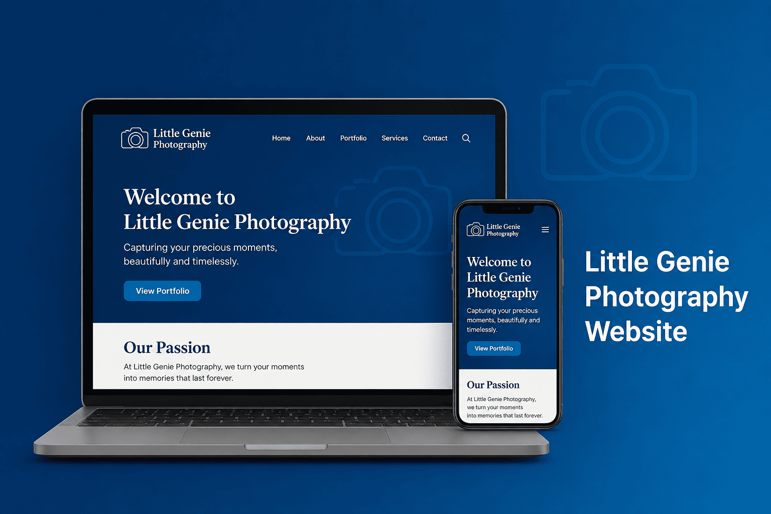 Little Genie Photography Website