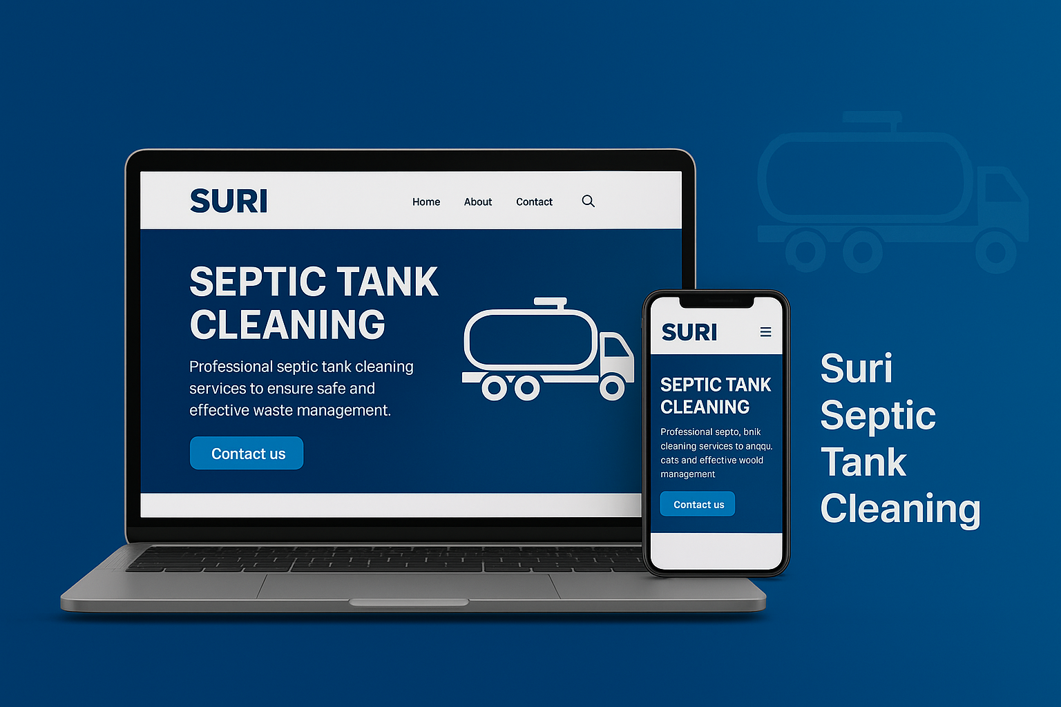 Septic Tank Services Website